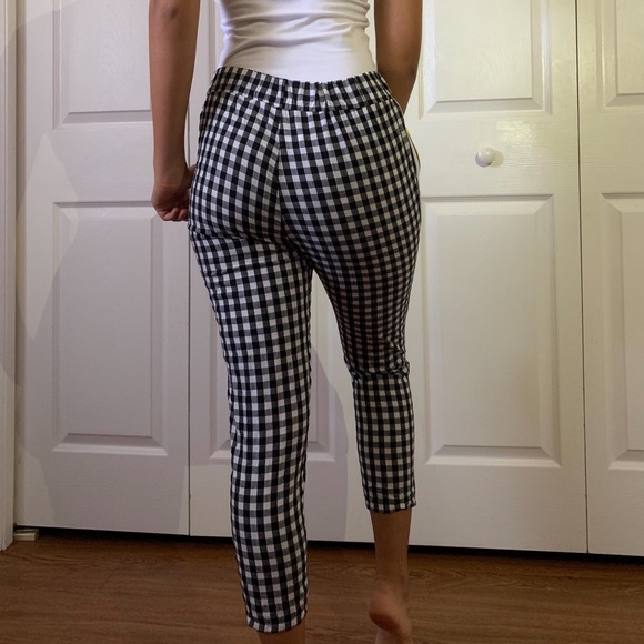 Checkered Racer Pants - Picture 2 of 3